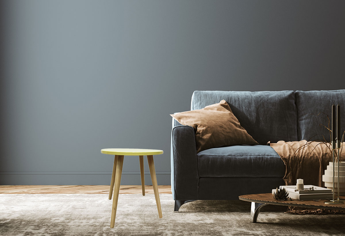 Το βοηθητικό τραπέζι Vibe σε ένα σαλόνι.